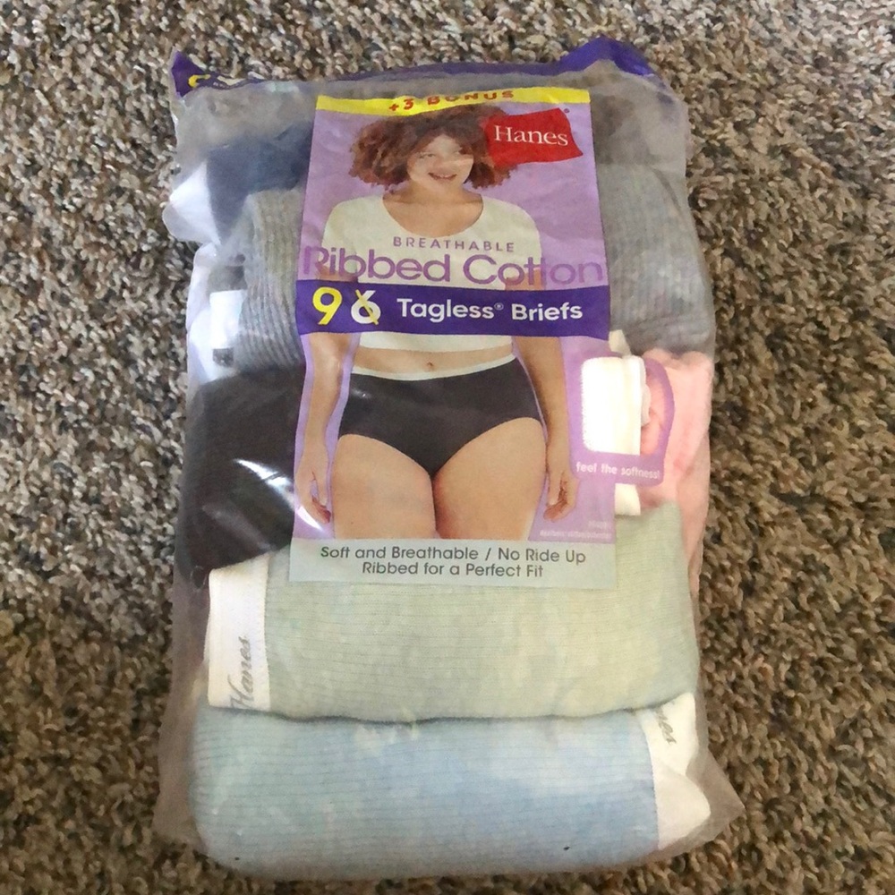 Hanes Ribbed Cotton Briefs